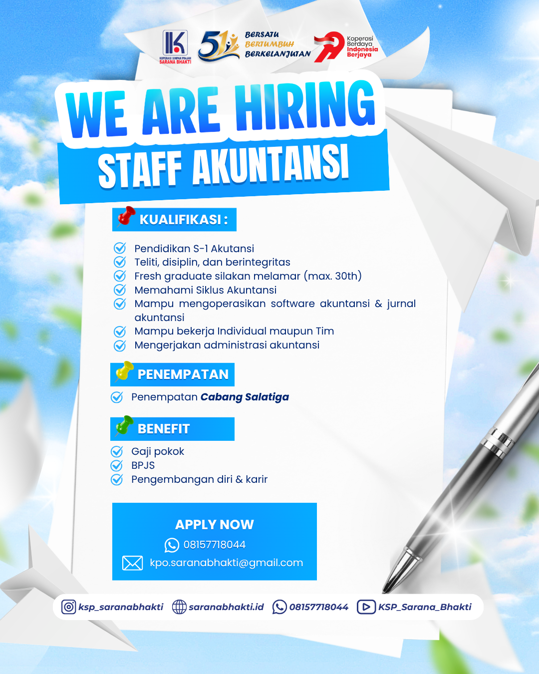 Brosur Staff Akunting